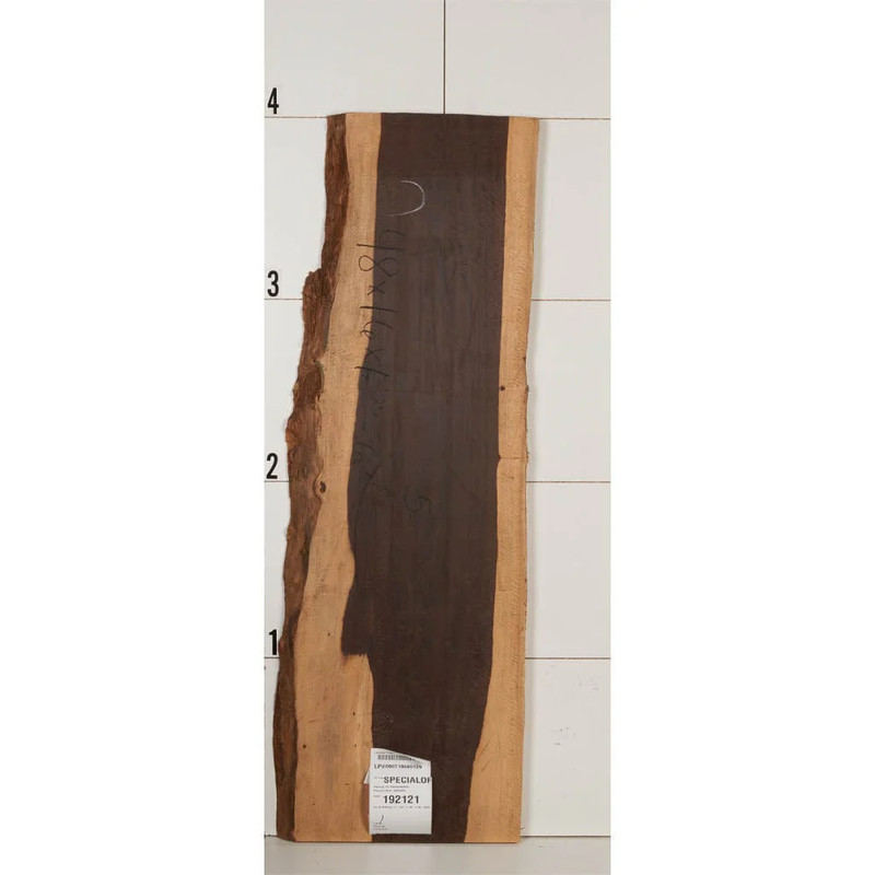 Curly Katalox Wood Slab - Thickness:1-1/4" - Width:16" - Length:48"